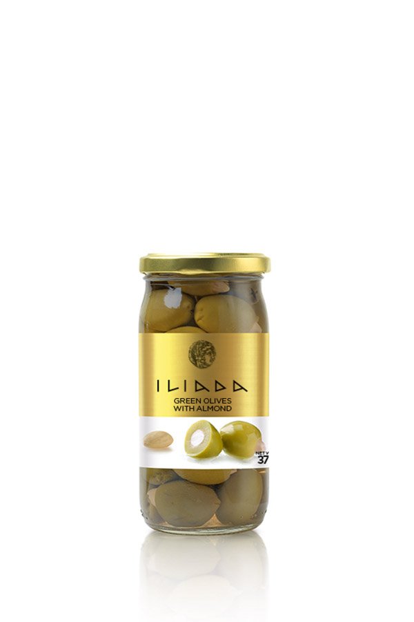 ILIADA Green Olives Stuffed with Almonds