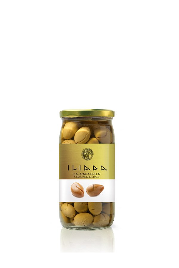 ILIADA Kalamata Olives Cracked