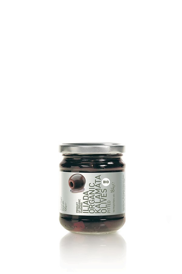 ILIADA Platinum Organic Kalamata Olives Pitted