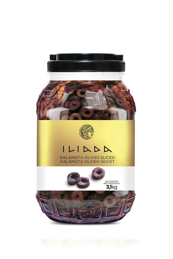 ILIADA Kalamata Olives Sliced HO.RE.CA