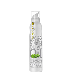 ILIADA Extra Virgin Olive Oil Spray with Basil flavor